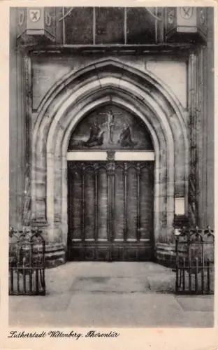Lutherstadt Wittenberg Thesentür gl 177.279