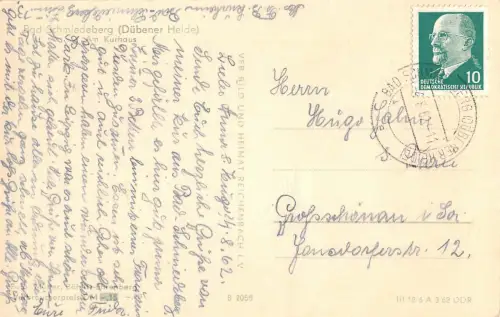 Bad Schmiedeberg Am Kurhaus gl1962 177.288