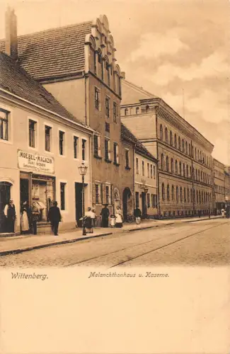 Lutherstadt Wittenberg Melanchthonhaus u. Kaserne, Möbelhaus ngl 177.281