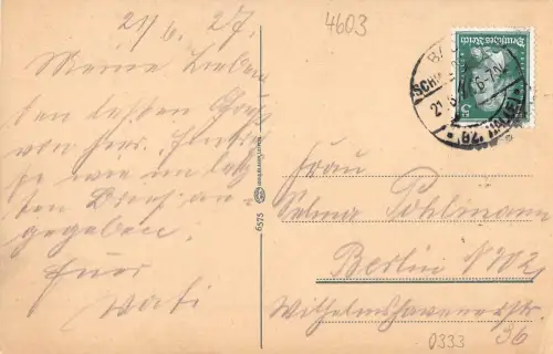 Bad Schmiedeberg Blick vom Kaiser Wilhelm-Aussichtsturm gl1927 177.291