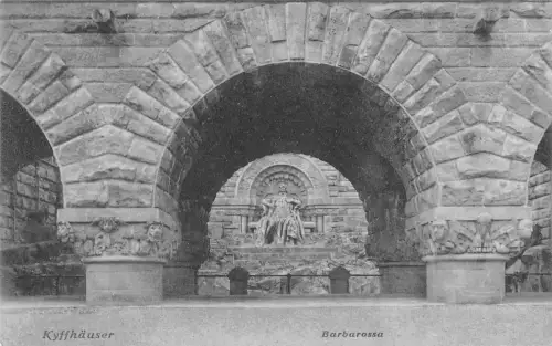 Kyffhäuser Barbarossa-Denkmal gl1907 177.346