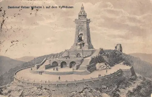 Kyffhäuser Denkmal Kaiser Wilhelm I. gl1922 177.341