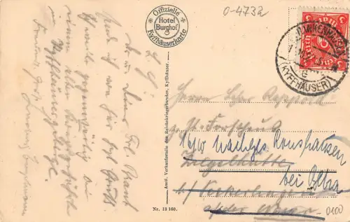 Kyffhäuser Denkmal Kaiser Wilhelm I. gl1922 177.341