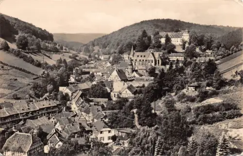 Stolberg (Harz) Blick vom Trauermantel gl1954 177.371