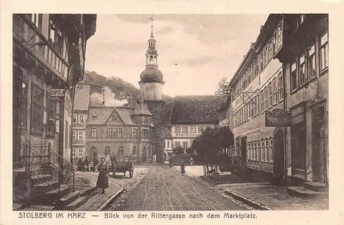 Stolberg (Harz) Blick von der Rittergasse ngl 177.381