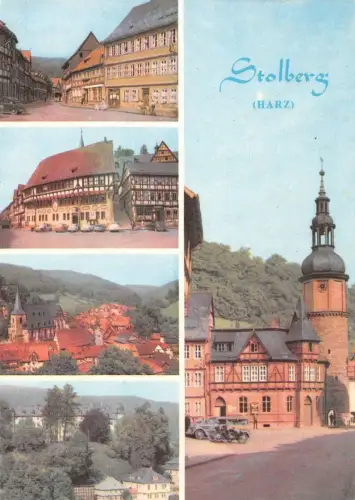 Stolberg (Harz) Mehrbildkarte gl1970 177.401