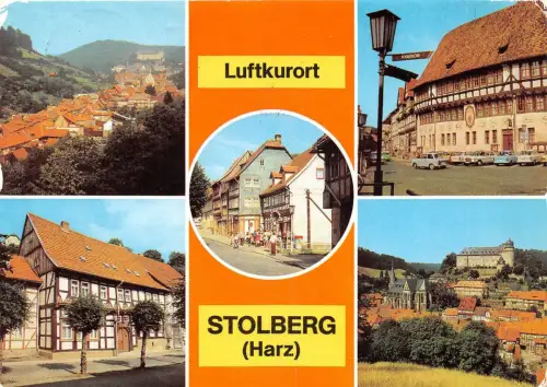 Stolberg (Harz) Mehrbildkarte gl1985 177.402