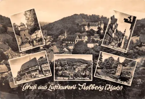 Stolberg (Harz) Mehrbildkarte ngl 177.406
