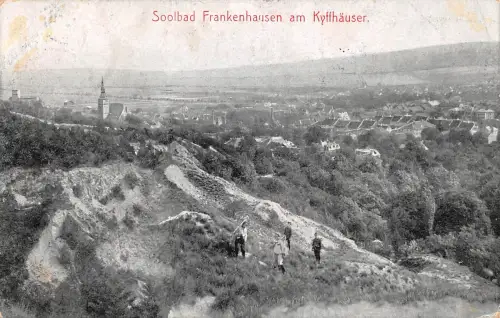 Bad Frankenhausen/Kyffh. Panorama feldpgl1912 177.417