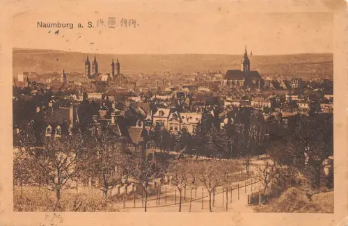 Naumburg (Saale) Panorama gl1914 177.456