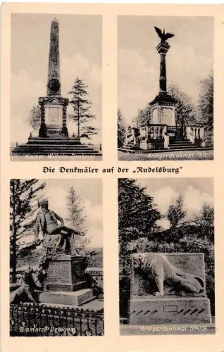 Naumburg (Saale) Die Denkmäler auf der Rudelsburg ngl 177.465