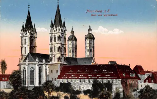 Naumburg (Saale) Dom und Gymnasium ngl 177.446