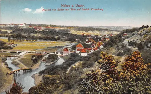 Nebra (Unstrut) Ansicht von Süden gl1931 177.423