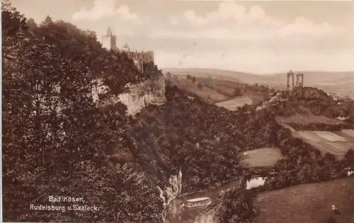 Rudelsburg und Saaleck bei Bad Kösen ngl 177.495