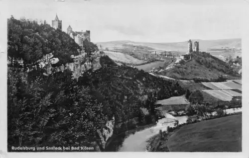 Rudelsburg und Saaleck bei Bad Kösen gl1955 177.494