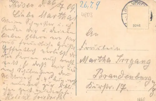 Bad Kösen Teilansicht gl1909 177.537