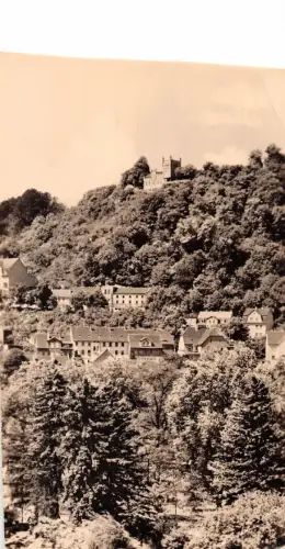 Bad Kösen Blick vom Gradierwerk gl1960 177.549