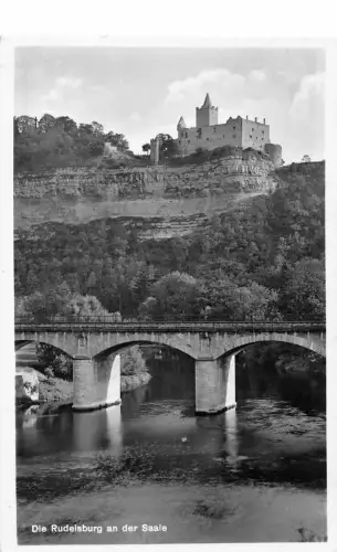 Bad Kösen Die Rudelsburg an der Saale gl1941 177.554