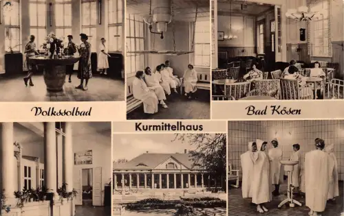 Bad Kösen Kurmittelhaus Mehrbildkarte gl1965 177.563