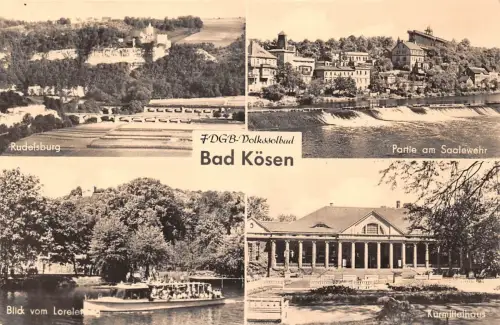 Bad Kösen Mehrbildkarte gl1962 177.564