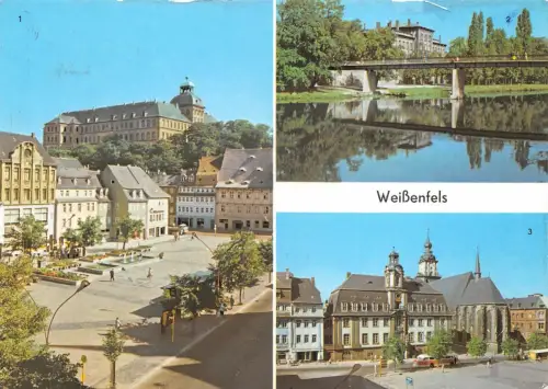 Weißenfels (Saale) Mehrbildkarte gl1987 177.613