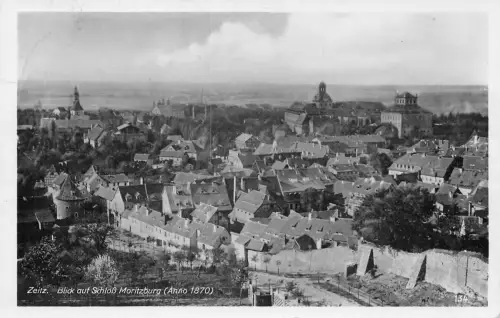 Zeitz Blick auf Schloß Moritzburg gl1942 177.633