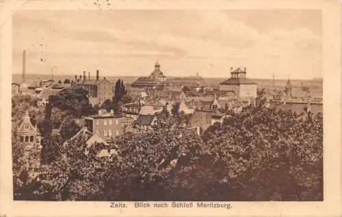 Zeitz Blick auf Schloß Moritzburg gl1930 177.636