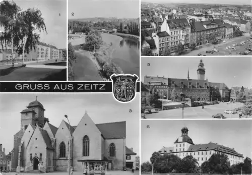 Zeitz Mehrbildkarte gl 177.645