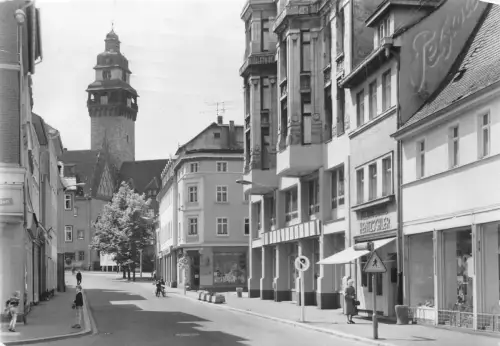 Zeitz Blick zum Rathaus gl 177.632