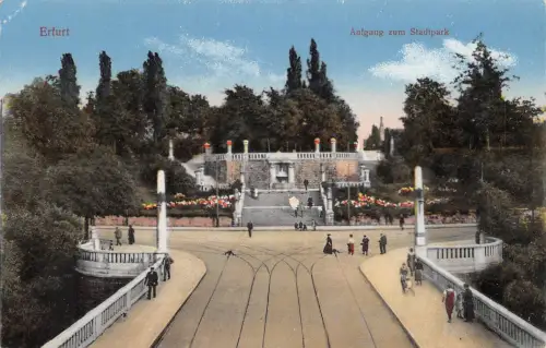 Erfurt Aufgang zum Stadtpark gl1934 177.668