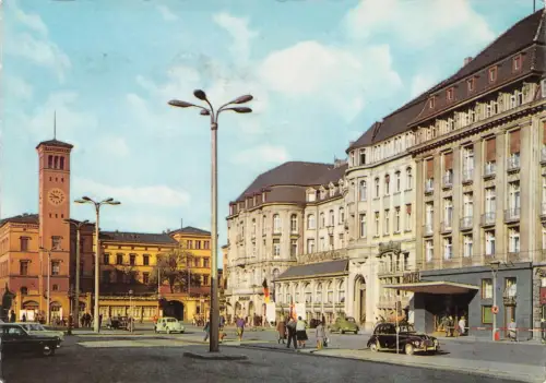 Erfurt Bahnhofspl. HO-Hotel Erfurter Hof gl1969 177.673