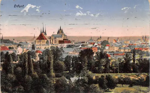 Erfurt Panorama feldpgl1915 177.711