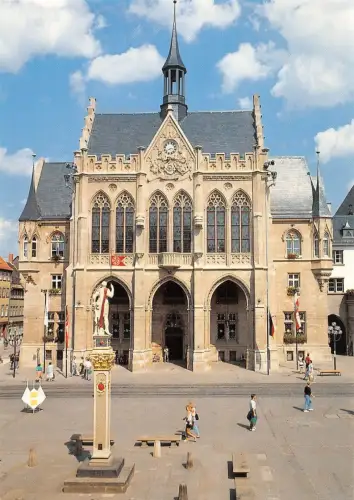 Erfurt Neugotisches Rathaus ngl 177.771