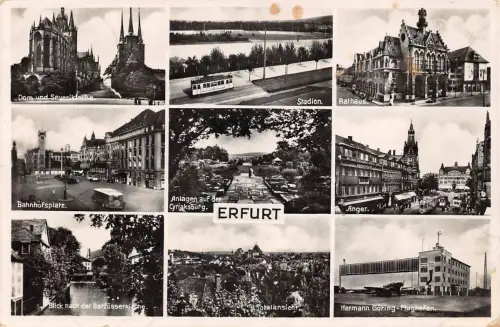 Erfurt Mehrbildkarte gl1939 177.775
