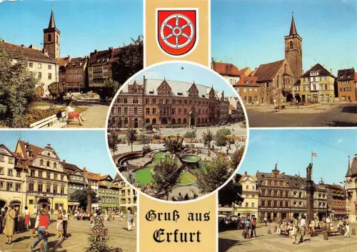 Erfurt Mehrbildkarte gl1985 177.788