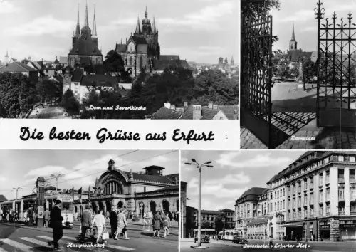 Erfurt Mehrbildkarte gl 177.791