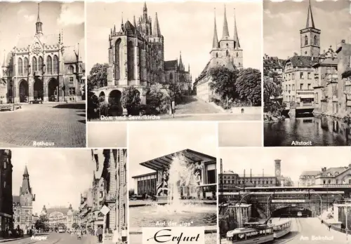 Erfurt Mehrbildkarte gl1969 177.802