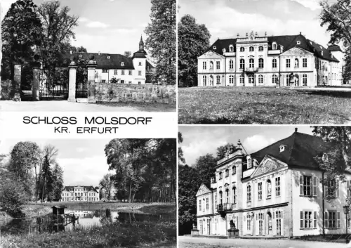 Erfurt Schloß Molsdorf Mehrbildkarte gl 177.868