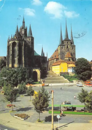 Erfurt Dom und Severikirche gl 177.854