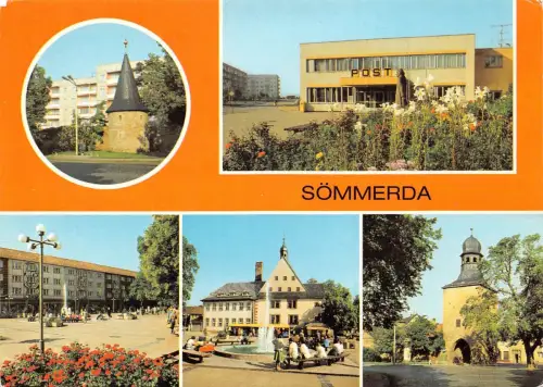 Sömmerda Mehrbildkarte ngl 177.918