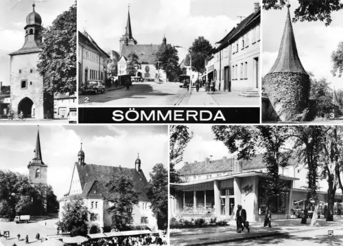 Sömmerda Mehrbildkarte gl1976 177.920