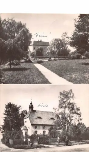 Rastenberg/Thüringen Erholungsheim "Caritas" und Kath. Kirche gl1964 177.926