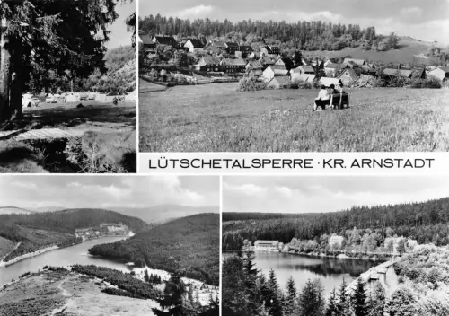 Frankenhain i.Th. Lütschetalsperre gl1978 177.951