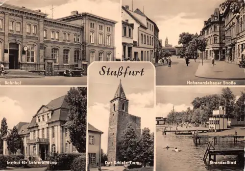 Staßfurt Mehrbildkarte gl1963 177.929