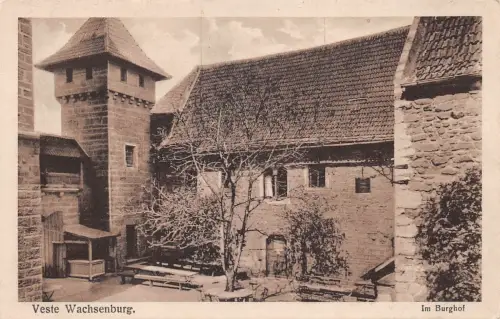 Arnstadt Veste Wachsenburg Im Burghof feldpgl1917 177.942