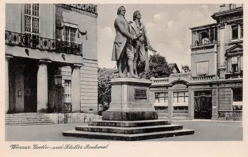Weimar Goethe- und Schiller-Denkmal ngl 178.009