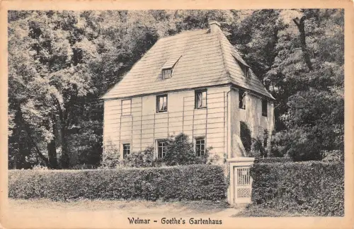 Weimar Goethe Gartenhaus ngl 178.048