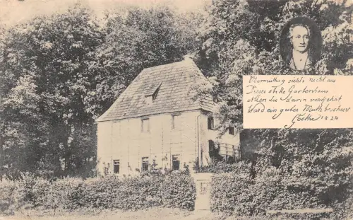 Weimar Goethe Gartenhaus ngl 178.049