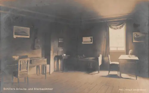 Weimar Schillers Arbeits-und Sterbezimmer ngl 178.079