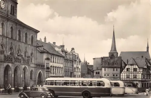 Weimar Markt mit Rathaus gl1957 178.070